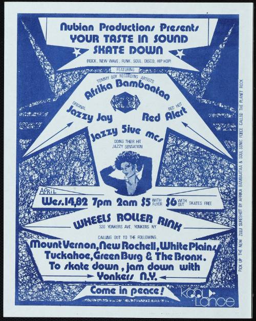 Your Taste in Sound Skate Down, at Wheels Roller Rink, Yonkers, NY, April 14, 1982