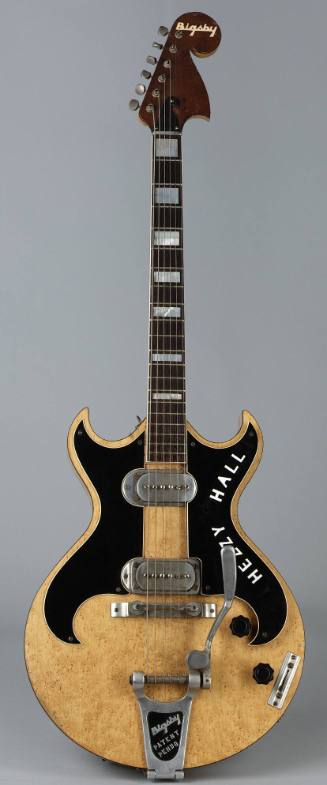 Bigsby Electric Guitar Formerly Owned by Hezzy Hall, 1953