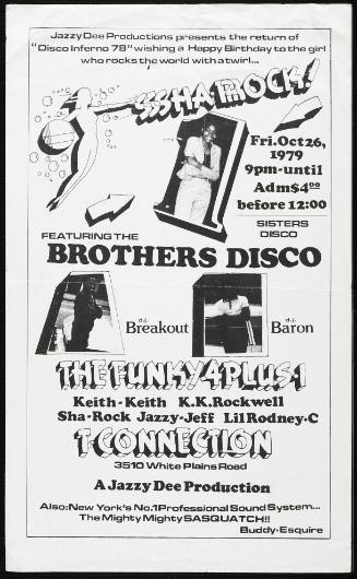 The Brothers Disco at T-Connection, Bronx, NY, October 26, 1979