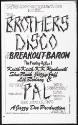 The Brothers Disco: DJ Breakout, DJ Baron, The Funky 4 Plus 1, at the P.A.L., New York, NY, November 17, 1979