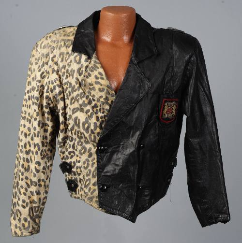 Leopard jacket: owned by Rahiem of Grandmaster Flash & the Furious Five