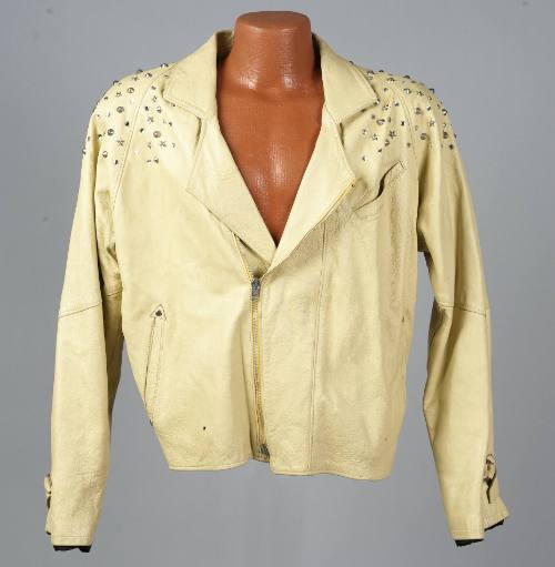 Leather jacket: formerly owned by Kurtis Blow