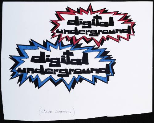 Digital Underground color samples