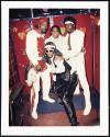 Grandmaster Caz, Busy Bee, and DJ Tony Tone at the Disco Fever photo booth