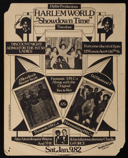 Showdown Time, at Harlem World, New York, NY, January 9, 1982