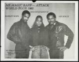 Mr. Magic Rapp -- Attack World Tour 1985 with Marley Marl, Roxanne Shante, and Mr. Magic