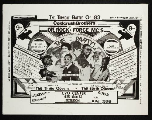 The Turnout Battle of 83, Cold Crush Brothers Vs. Dr. Rock & Force MC's, April 30, 1983