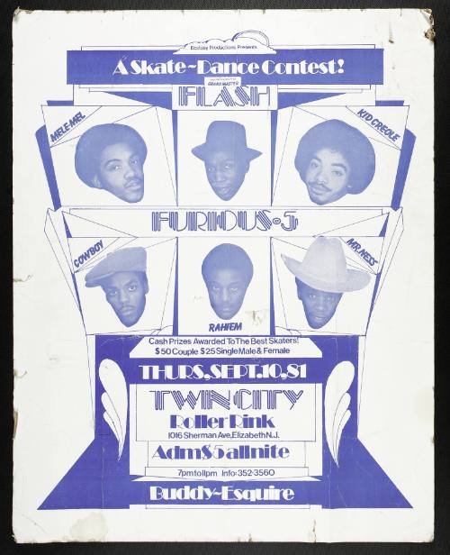 A Skate-Dance Contest! Grandmaster Flash & the Furious 5, Elizabeth, NJ, September 10, 1981