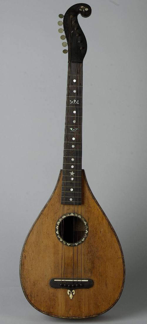 Martin & Schatz Cittern-shaped Guitar, c. 1836
