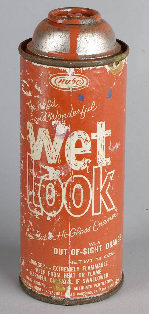 Wet Look New Super Hi-Gloss Enamel, Out-Of-Sight Orange, late 1970s: formerly owned by Lady Pink