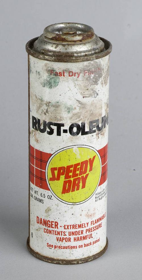 Rust-Oleum, Speedy Dry Bright Silver, circa 1978: formerly owned by Lady Pink