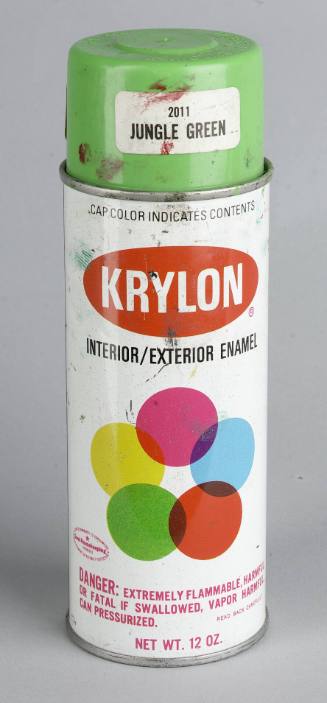 Krylon interior / exterior spray enamel, Jungle Green: formerly owned by Lady Pink