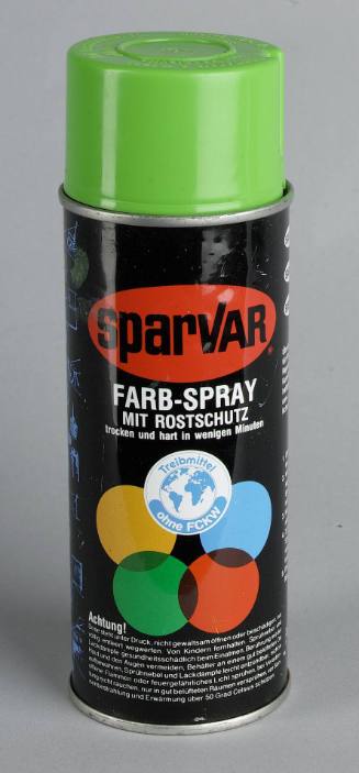 SparVar Farb-Spray mit Rostschutz, Hellgrond Glanzend [Glossy Light Green], early 1980s: formerly owned by Lady Pink