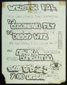 Webster P.A.L. presents DJ Casanova Fly, DJ Disco Wiz and The Mighty DJ Crew featuring DJ Afrika Bambaataa, at Webster P.A.L., Bronx, New York, February 25, 1978