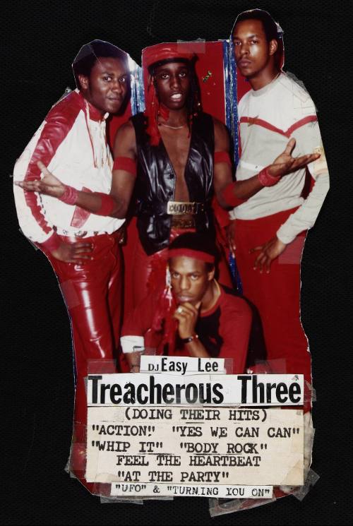 DJ Easy Lee and Treacherous Three: photo cut-out