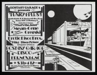 Ecstasy Garage Presents The Funky 4 Plus 1, November 14, 1980