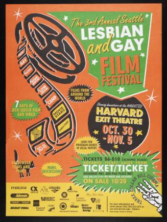 The 3rd Annual Seattle Lesbian and Gay Film Festival at Harvard Exit Theatre, Seattle, WA, October 30-November 5, 1998