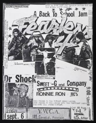 A Back to School Jam:  Fearless 4, Dr. Shock, at Y.W.C.A., Paterson, NJ, September 6, 1985