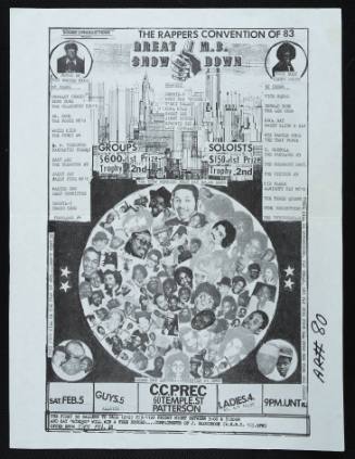 The  Rappers Convention of 83: Great M.C. Show Down, at C.C.P.Rec, New York, NY, February 5, 1983