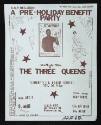 A Pre-Holiday Benefit Party:  Starski, Mix Mater Mike, The Three Queens, at C.C.P. Rec., Paterson, NJ, December 4, 1982