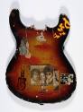 Univox Hi-Flyer Electric Guitar Fragment Smashed by Kurt Cobain, October 30, 1988