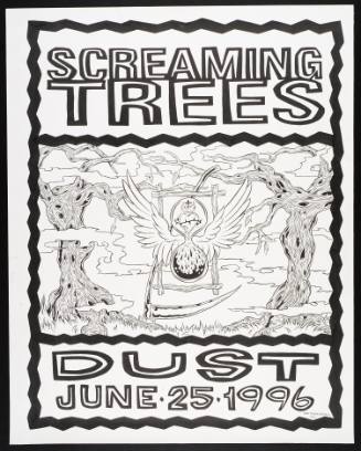 Illustration to Promote the Release of the Screaming Trees' "Dust" Album