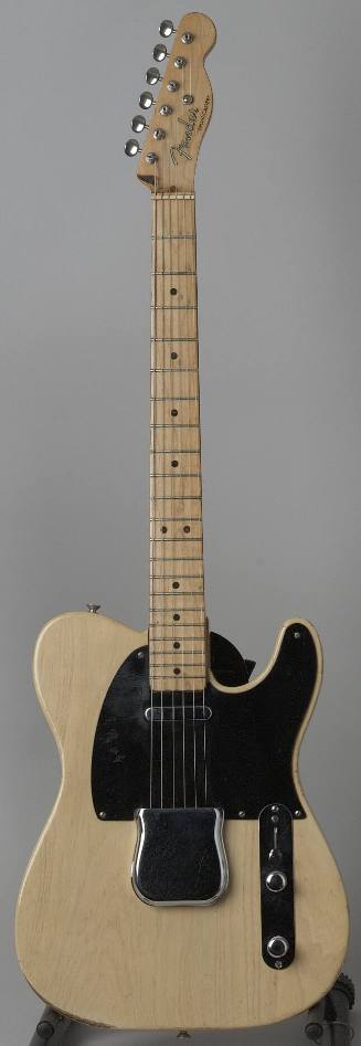 Blonde Fender Broadcaster Electric Guitar, 1950