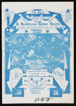 Afro American Heritage Community Presents A Superstar Gong Show Featuring Crash Crew, Gorton High School, Yonkers, NY, May 6, 1983