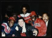 The Fat Boys and two unidentified males, circa May 1986