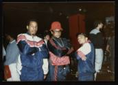 D.M.C. of Run D.M.C. with the Heartbeat Brothers