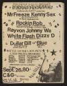 Mr. Freeze, Kenny Sex, Rockin Rob, Rayvon, Johnny Wa, White Flash, Dizzy D, Dollar Bill, DJ Blue, at C& C Disco, New York, NY, September 26
