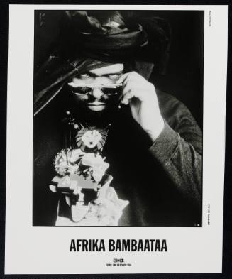 Afrika Bambaataa Promotional Portrait