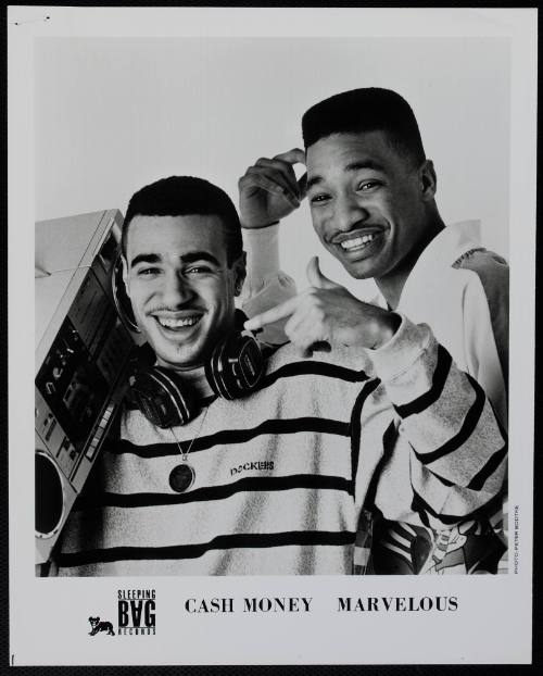 Cash Money and MC Marvelous Promotional Portrait