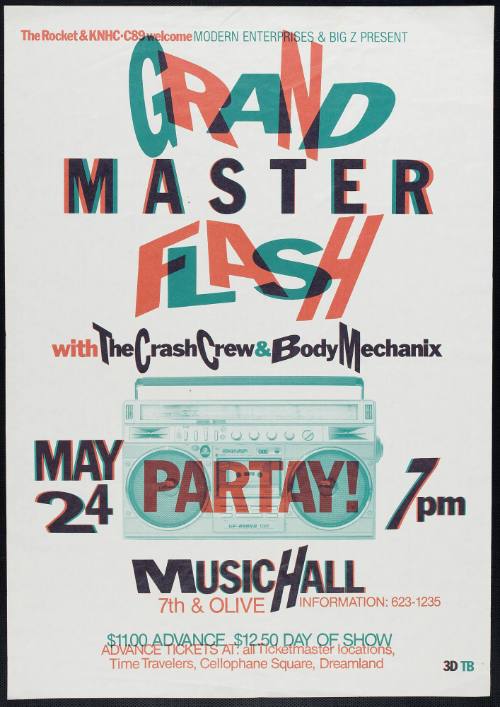 Grand Master Flash with The Crash Crew & Body Mechanix at Music Hall, Seattle, WA, May 24