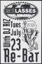 Molasses with DJ Riz at the Re-Bar, Seattle, WA, July 23, 1991