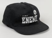 Public Enemy baseball cap formerly worn by Chuck D