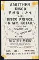 Another Disco Party with Disco Prince and Mr. Kojak