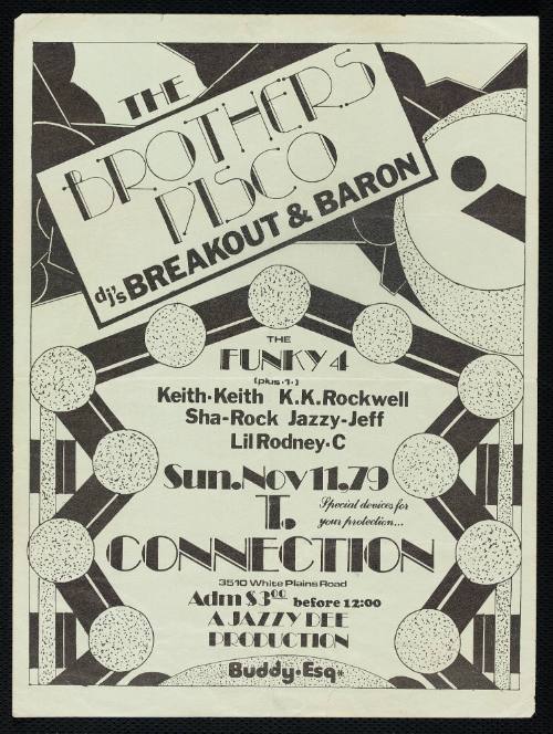 The Brothers Disco/Funky 4, at the T-Connection, Bronx, NY, November 11, 1979