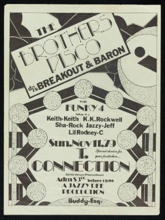 The Brothers Disco/Funky 4, at the T-Connection, Bronx, NY, November 11, 1979