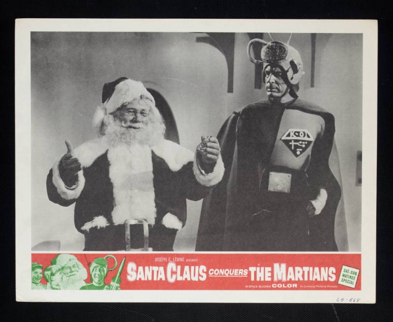 Santa Claus Conquers the Martians Lobby Card