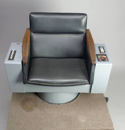 (Captain Kirk) Command Chair and Platform from the Television Series "Star Trek"