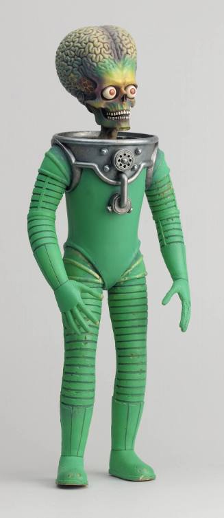 Alien Stop-motion Animation Figure from the Film "Mars Attacks!"