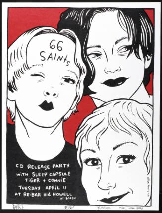 66 Saints' CD release party, with Sleep Capsule, Tiger, and Connie at Re-Bar, Seattle, WA, April 11, 1995