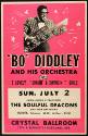 Bo Diddley and His Orchestra, The Soulful Deacons and Their Orchestra, at the Crystal Ballroom, Portland, OR, July 2, 1967