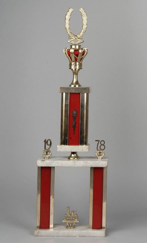 W.D.D.A. Spring Dee-Jay Champion trophy, 1978: presented to Brothers Disco