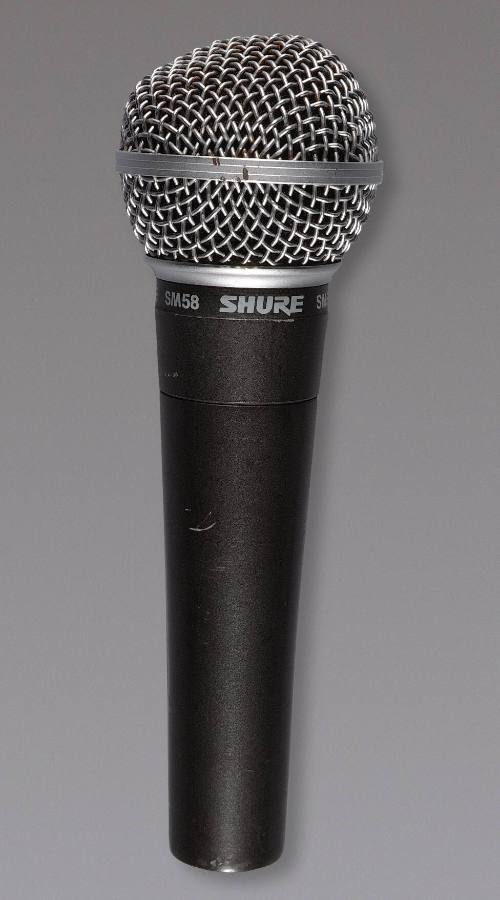 Shure SM58 Microphone Used by the Screaming Trees