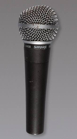 Shure SM58 Microphone Used by the Screaming Trees