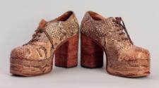 Snakeskin Platform Shoes Formerly Owned by Elton John