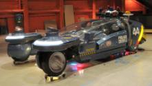 Flying Spinner Police Vehicle from the film "Blade Runner"