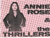 Annie Rose & The Thrillers at Dez's 400, Seattle, WA, December 26 - 27 and 31, 1980